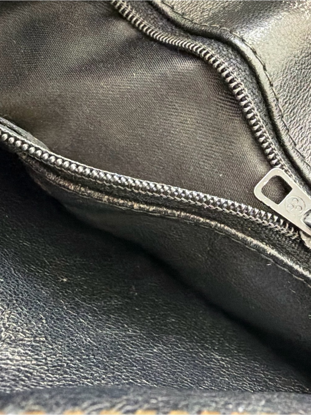 Chanel Black Quilted Lizard Camera Crossbody Bag - Picture 6 of 9